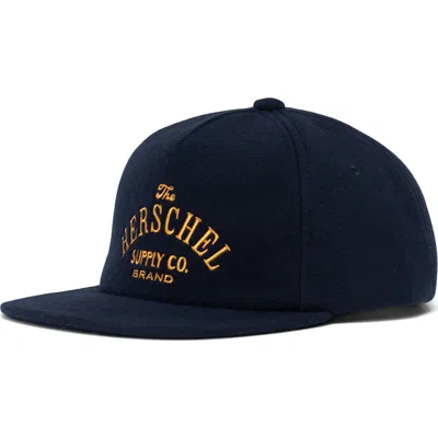 Herschel Supply Co . Scout Heritage Baseball Cap In Black