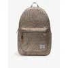 HERSCHEL SUPPLY CO HERSCHEL SUPPLY CO WOMEN'S TWILL TOPOGRAPHY SETTLEMENT TWILL-TOPOGRAPHY RECYCLED-POLYESTER BACKPACK