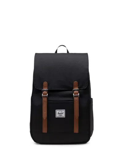 Herschel Supply Co Small Retreat Buckle-fastening Backpack In Black