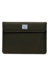 Herschel Supply Co . Spokane 13-inch Macbook Sleeve In Green