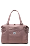 Herschel Supply Co Babies' Strand 24-liter Duffle Diaper Bag In Ash Rose