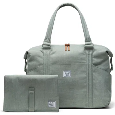 Herschel Supply Co Babies' . Strand 24-liter Duffle Diaper Bag In Green