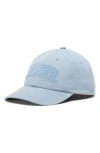 Herschel Supply Co . Sylas Faculty Adjustable Baseball Cap In Ashley Blue Stonewash