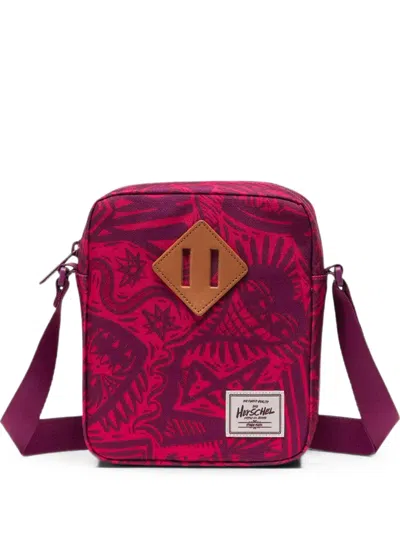 Herschel Supply Co Thomas Campbell Shoulder Bag In Purple