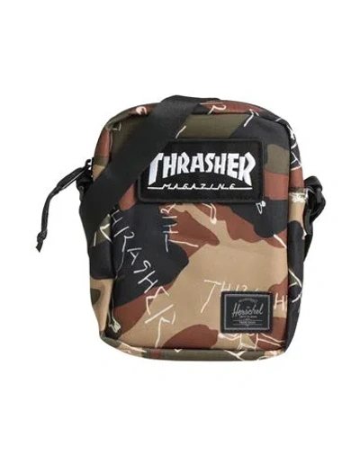 Herschel Supply Co . Thrasher For . Herschel Heritage Man Cross-body Bag Military G In Multi