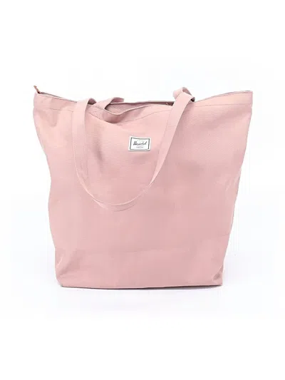 Pre-owned Herschel Supply Co Tote Bag In Pink