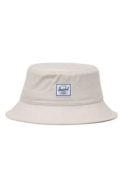 Herschel Supply Co Twill Bucket Hat In White