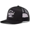 Herschel Supply Co . Whaler 6-panel Baseball Hat In Black