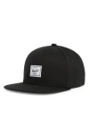 Herschel Supply Co . Whaler Cotton Twill Baseball Cap In Black