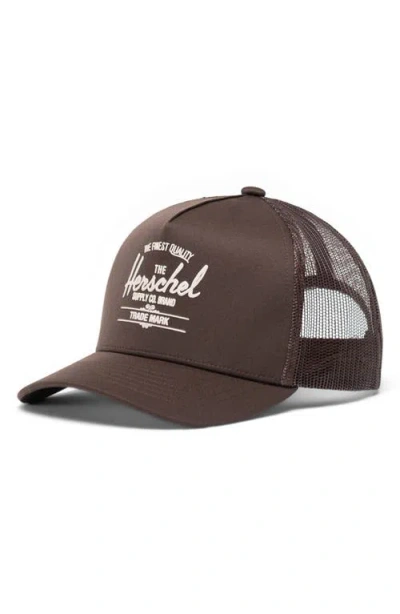 Herschel Supply Co . Whaler Mesh Trucker Hat In Brown