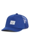 Herschel Supply Co Kids' . Whaler Mesh Trucker Hat In Blue