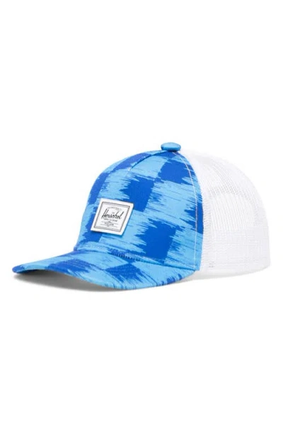 Herschel Supply Co Kids' . Whaler Trucker Hat In Blue