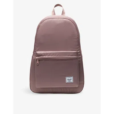 Herschel Supply Co Womens Ash Rose Rome Recycled-polyester Packable Backpack In Pink