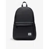 Herschel Supply Co Womens Black Rome Recycled-polyester Packable Backpack In Black