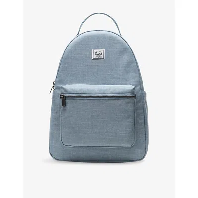 Herschel Supply Co Womens Nova Woven Backpack Ashley Blue Crosshatch