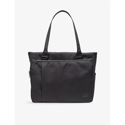 Herschel Supply Co Womens Black Kaslo Tech Woven Tote 23l