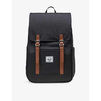 Herschel Supply Co Womens Black Retreat Small Woven Backpack