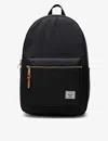 Herschel Supply Co Womens Black Settlement Recycled-polyester Backpack In Black