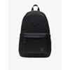 Herschel Supply Co Womens Black Tonal Heritage Woven Backpack 24l In Black