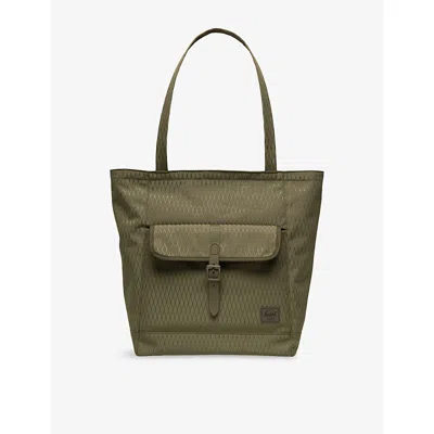 Herschel Supply Co Womens  Retreat Woven Tote 20l In Ivy Green Diamond