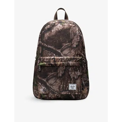 Herschel Supply Co Womens Realtree Camo Rome Woven Packable Backpack 21.3l In Purple