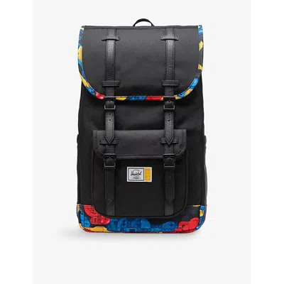 Herschel Supply Co Womens Abstract Bricks . X Lego® Little America Woven Backpack