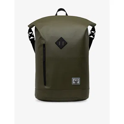 Herschel Supply Co Womens Roll Top Woven Backpack Ivy Green