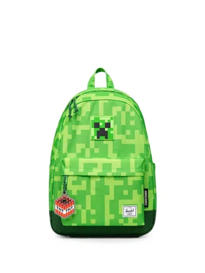 Herschel Supply Co X Minecraft Classic Backpack In Green