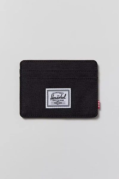 Herschel Supply Co. Charlie Cardholder In Black, Women's At Urban Outfitters