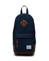 Herschel Supply Co Heritage Shoulder Bag In Navy/tan
