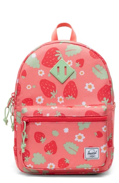 Herschel Supply Co Kids' Heritage Kid Size Backpack In Red