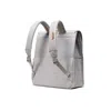 Herschel Unisex City Backpack Light Gray Crosshatch In Light Grey Crosshatch