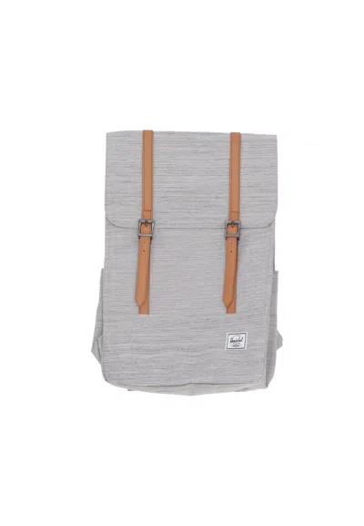 Herschel Unisex Survey Backpack Light Gray Crosshatch In Light Grey Crosshatch