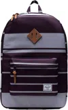 Herschel Women's Heritage Prep Backpack In Stripe Blackberry Wine In Multi