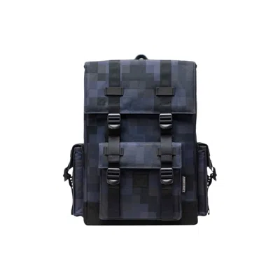 Pre-owned Herschel X Minecraft 29l Cube Little America Backpack 'black Block' | Men's Size Onesize