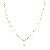 Herself Collections Women's Gold Pearl Drop Necklace