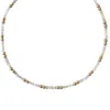 Herself Collections Women's Gold / White Moonstone Choker