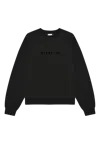Herskind Lizette Embroidered-logo Sweatshirt In Black
