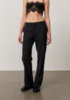 Herskind Lilly Lace-trimmed Top In Black
