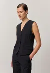 Herskind Atlas Vest In Black
