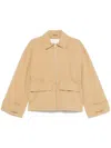 Herskind Aida Cotton Jacket In Beige
