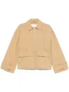 Herskind Aida Cotton Jacket In Beige