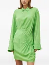 Herskind All-over Pattern Mini Dress In Green