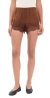 Herskind Arthur Shorts Tan In Tan