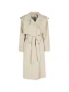 Herskind Astra Double-breasted Trench Coat In Multi