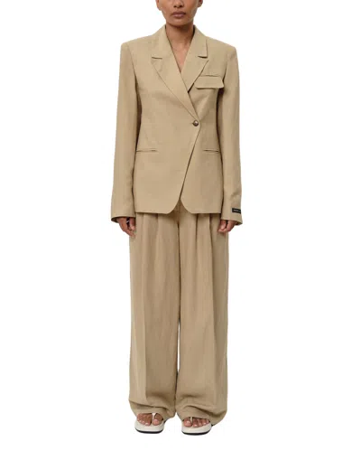 HERSKIND ASYMMETRICAL FRONT CLOSURE BLAZER