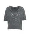 Herskind Bacon' Knitted Pullover In Gray