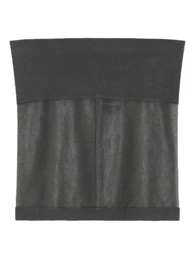 Herskind Bambi Knitted Tube Top In Gray