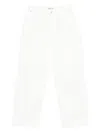 Herskind Buttoned Wide-leg Jeans In White