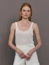 Herskind Callum Knit Top In White